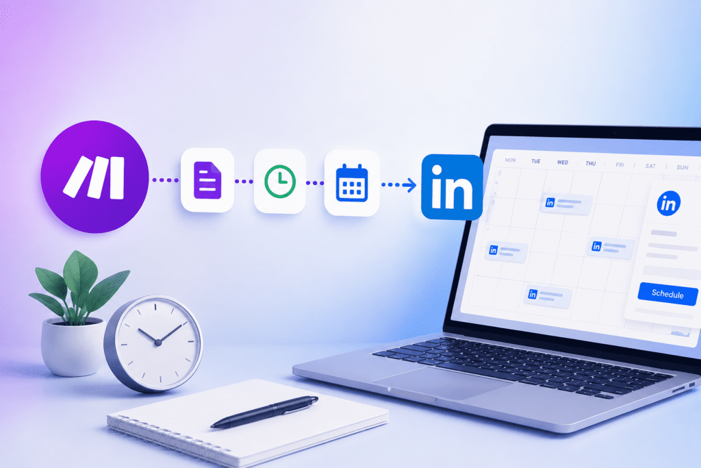 Automating LinkedIn Content Scheduling with Make.com