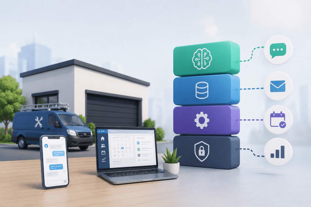 AI stack for local service businesses